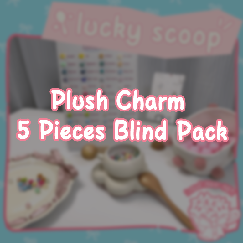 Plush Charm 5 Pieces Blind Pack